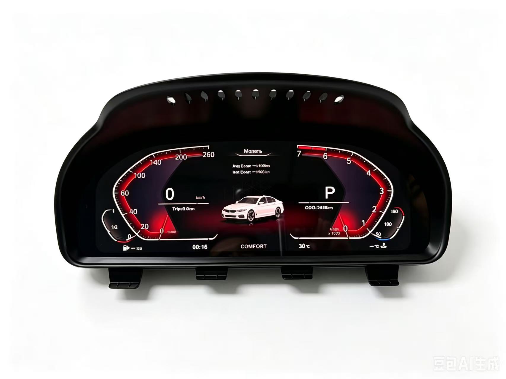 Compatible with BMW F chassis 5 Series, 6 Series, 7 Series, X3, X4, X5, X6, non-destructive modification to M Sport full LCD instrument panel