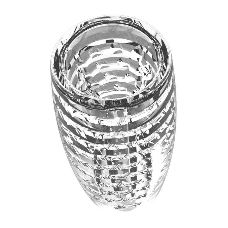 Astringuniu qiaoer entrenamiento aviones taza transparente masturbación masculina huevo pene entrenador productos adultos del sexo