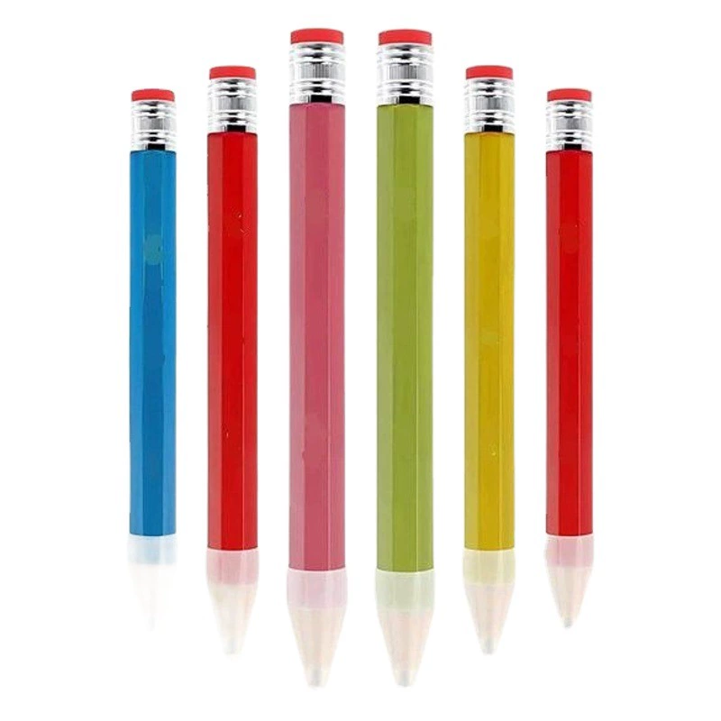 Трансграничный деревянный большой карандаш гигантская Большая кисть безсловесный цвет большой номер одна ручка восьмиугольный 35 см деревянный карандаш