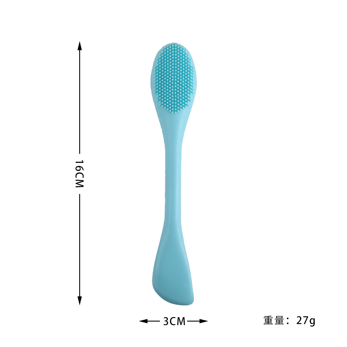 Cepillo de silicona suave transfronterizo tipo cepillo de lavado de cara desmaquillador de espinillas herramienta de limpieza herramienta de belleza portátil