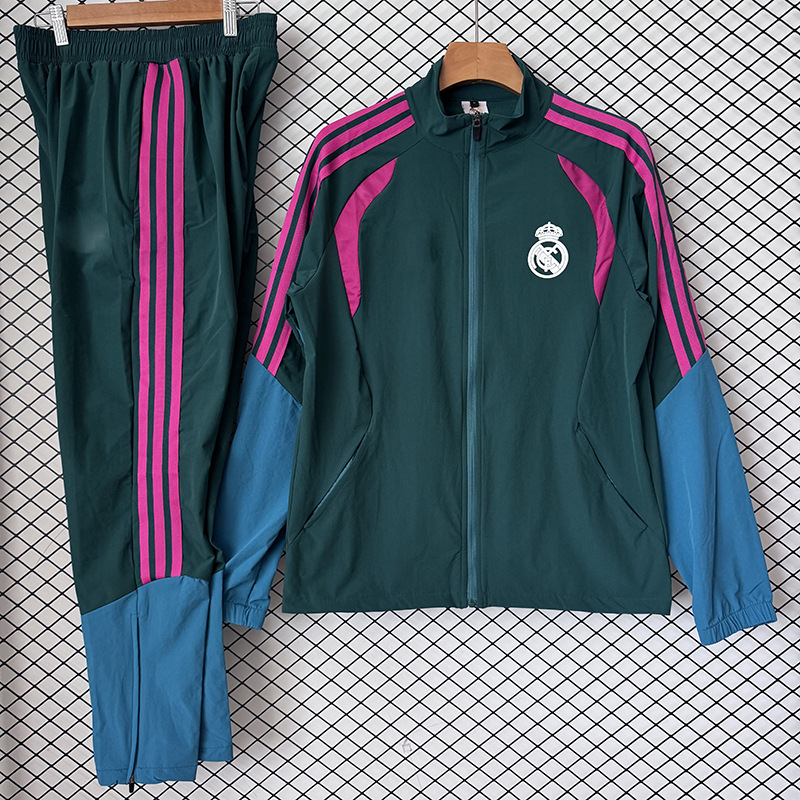 2526 otoño y invierno Barcelona Real Madrid Argentina Alemania AC Argentina Real Madrid Italia chaqueta de abrigo a prueba de viento