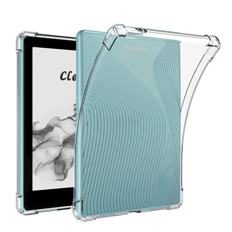 Hanwang clear6/6Plus/6Pro/clear7 電子ブック保護カバーエアバッグ落下防止透明ソフトシェルに適しています。|undefined