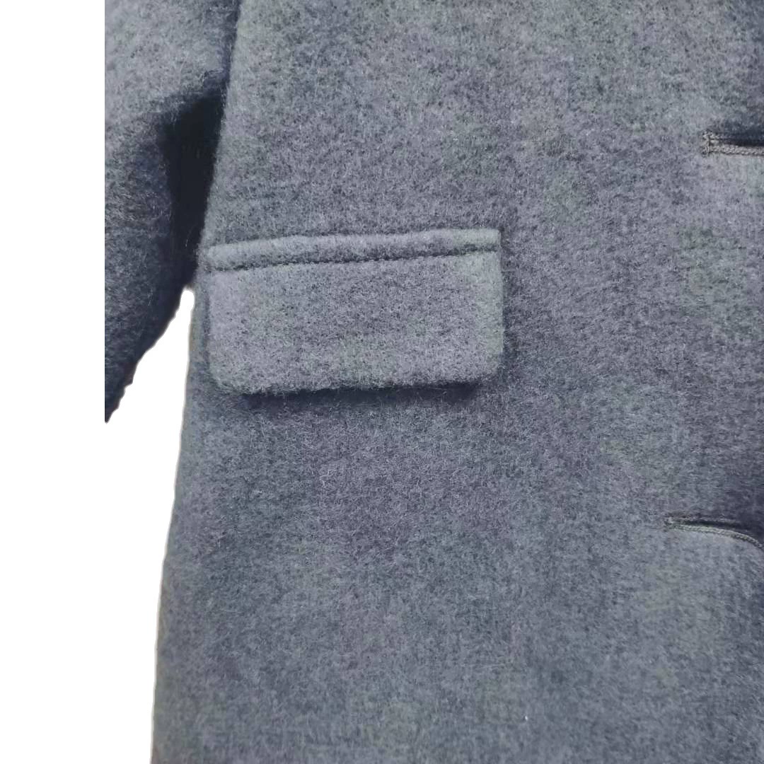 Spring autumn children's woolen coat, Japanese and Korean
