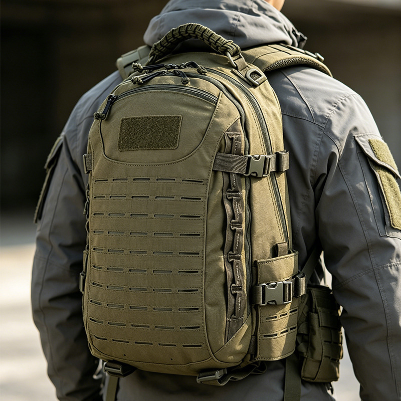 Outdoor Tactical Camouflage Backpack, New Style Backpack, Multi-Functional Military Fan Waterproof Commuter Bag, Lightweight Outdoor Tactical Camouflage Backpack, New Style Backpack, Multi-Functional Military Fan Waterproof Commuter Bag, Lightweight