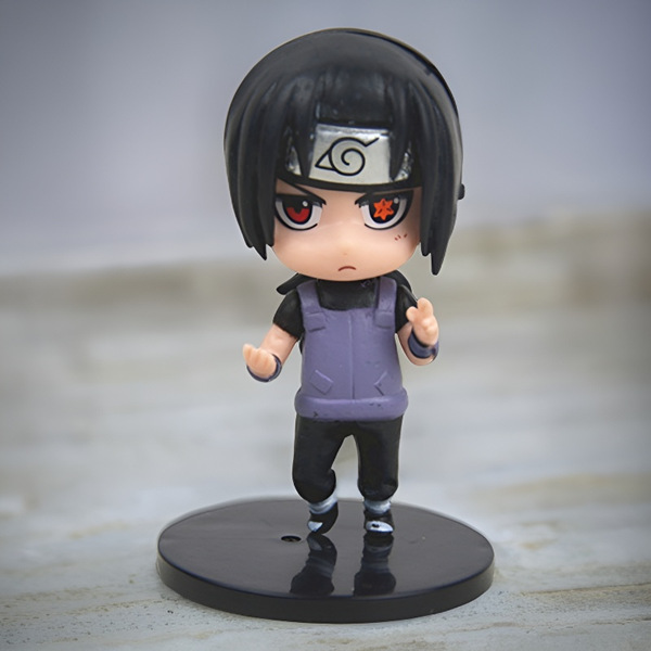 Naruto Handmade Xiao organiza muñecas de dibujos animados con tierra, modelos de juguetes, niños, estudiantes de anime de escritorio
