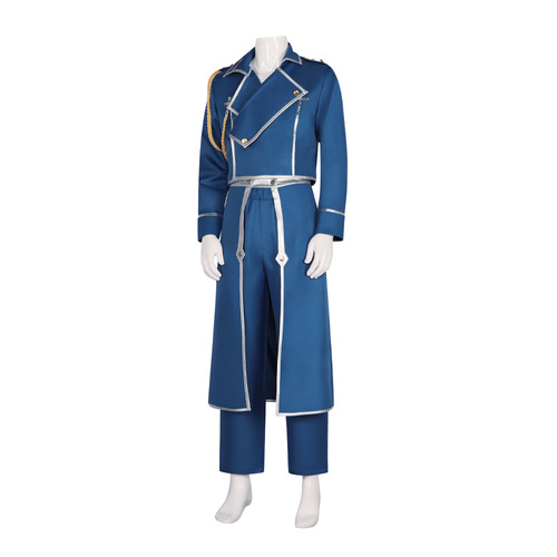 Fullmetal Alchemist cos costume Alchemist Colonel Mustang performance costume cosplay Halloween costume