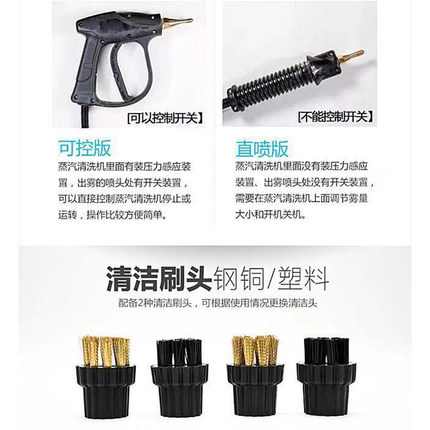 Limpiador de vapor de alta temperatura y presión para cocina y uso doméstico