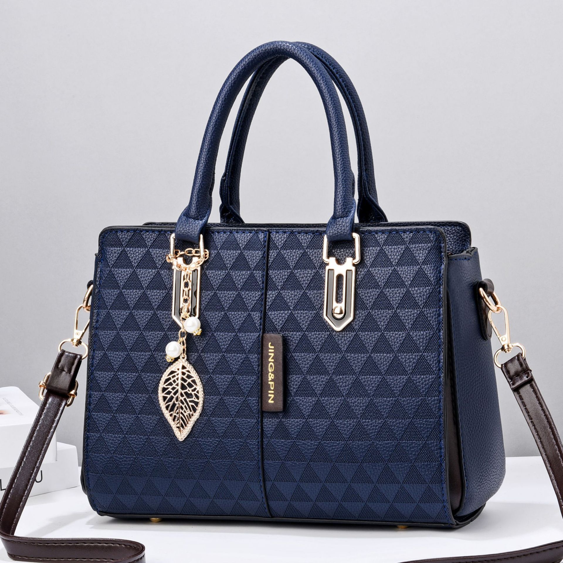 [Bolso de mujer Shichen] 2023 nuevo bolso de moda europeo y americano de gran capacidad AliExpress Comercio exterior bolso de mujer bolso de hombro