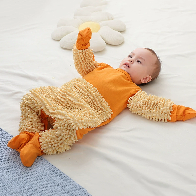 Детский слюнявчик, демисезонные наколенники для ползания, защищающие от грязи