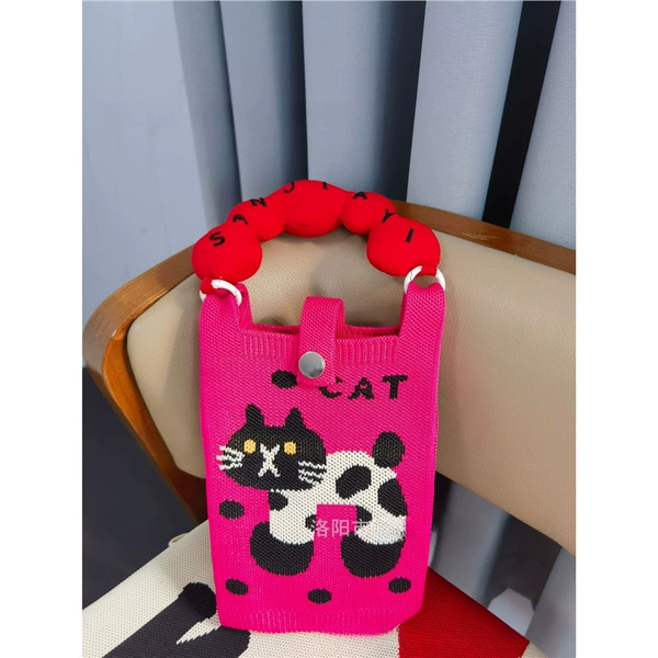 Meihong Naughty Cat--Mobile Bag [No Shoulder Strap]