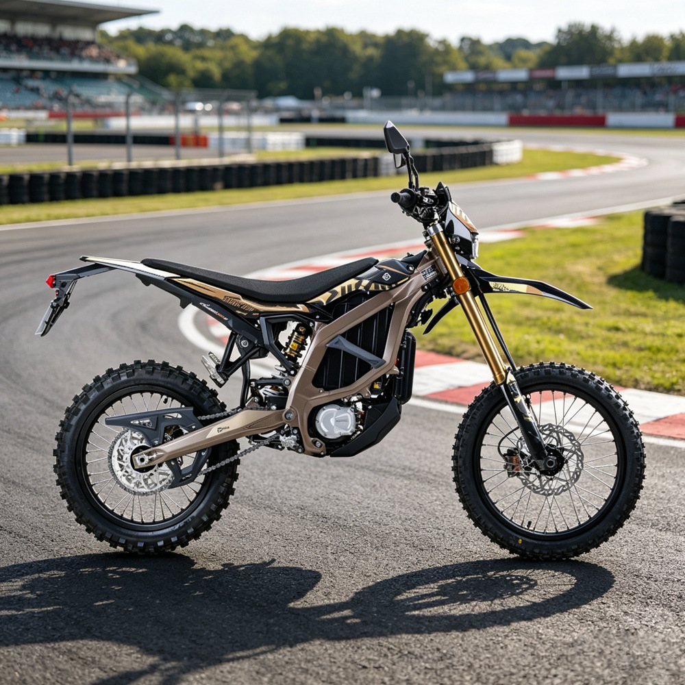 Motocicleta eléctrica de todoterreno de Surron Ultra Bee 24.5kw de carreras de resistencia de dos ruedas de batería deportiva