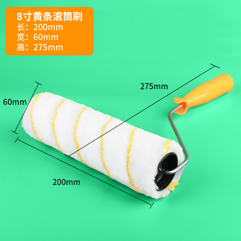 Roller cepillo de pintura de látex Roller cepillo de pintura 4 pulgadas 6 pulgadas 8 pulgadas 9 pulgadas 10 pulgadas 12 pulgadas cepillo de pintura de pared