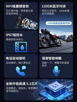 Motorcycle Helmets Bluetooth Headsets Half | Motorcycle Helmet Headset