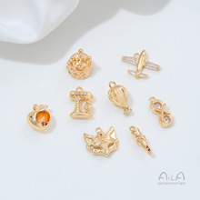 14K����Ů������ϵ���w�C���Dľ�R������ߵ����ֹ�diy���Ʒ���