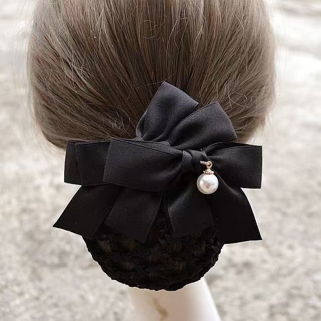 Women's hairnet for updos, nurse hairnet, professional updo hair clip for flight attendants and hotel workers, 2025 new model