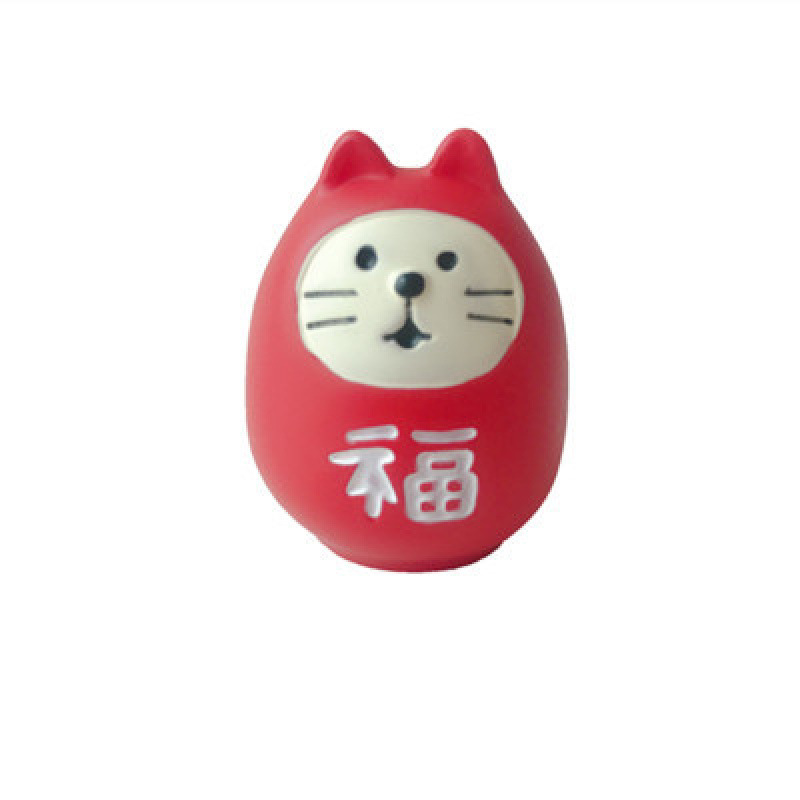 푸 캐릭터 레드 다루마