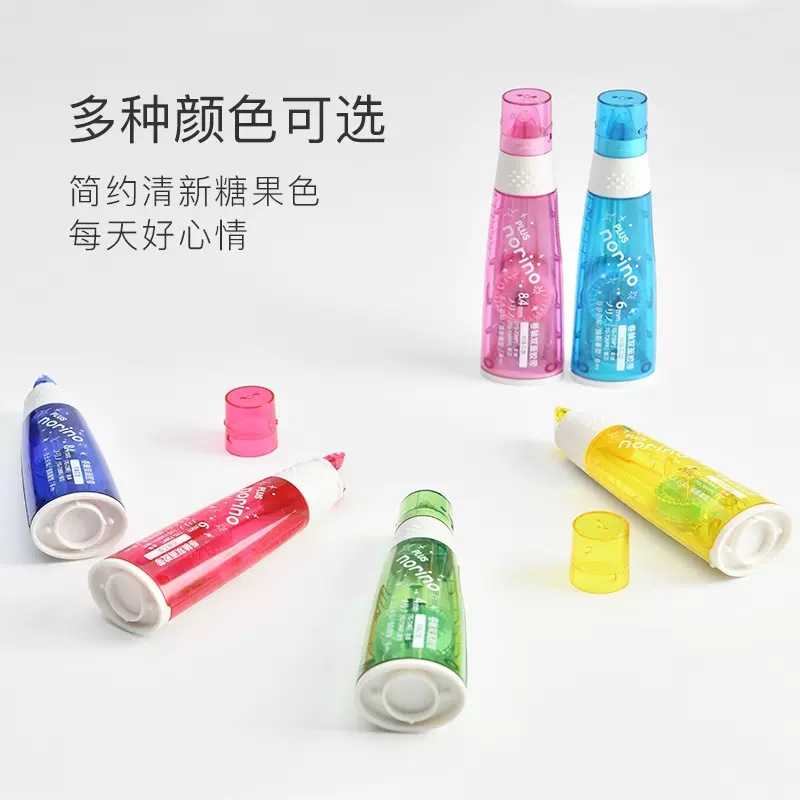 Japonés PLUS pleshi 746 puntos pegamento reemplazable Core cinta de doble cara linda chica cinta de corrección ins simple