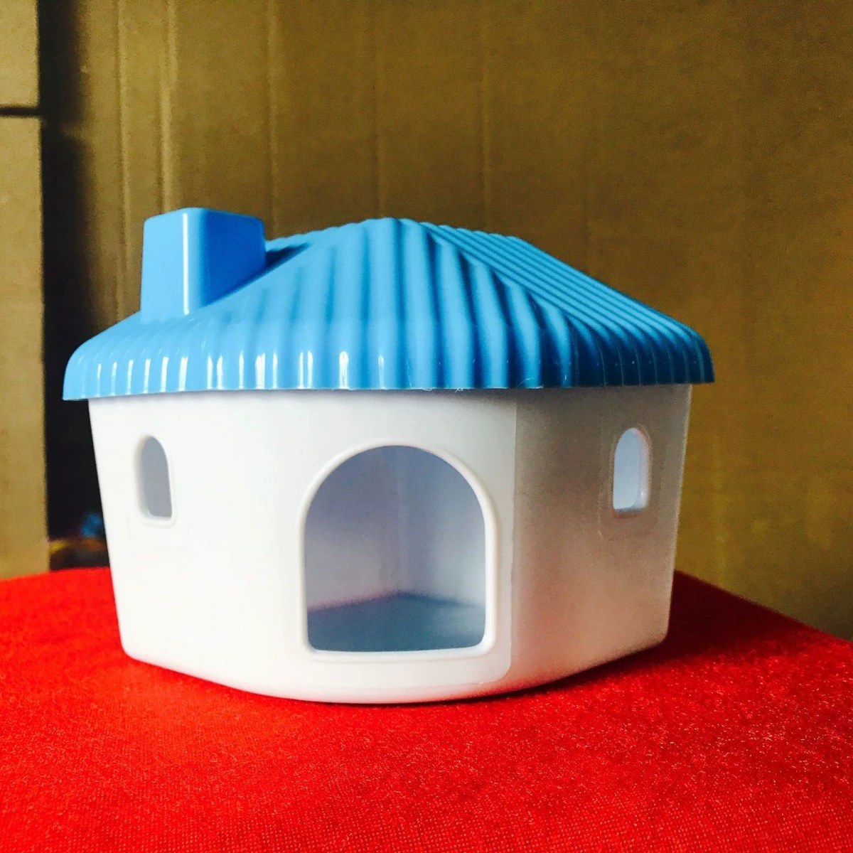 Оптовая продажа от производителя: домик для хомяков Petpol, защищающий от укусов, стационарный домик для сна, замок-домик