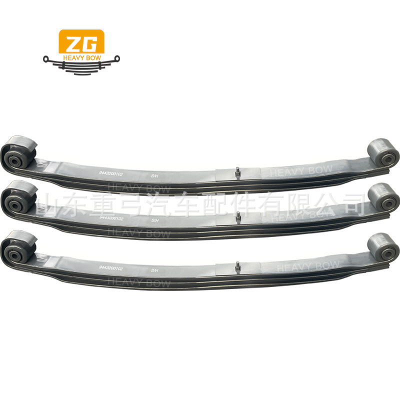 Leaf spring made in China 专业制造汽车板簧 贸易钢板弹簧悬架