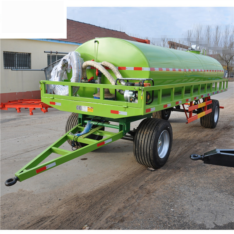 10吨水罐拖车 拖拉机运输水罐拖车 粪罐拖车 沼渣沼液罐车 洒水车
