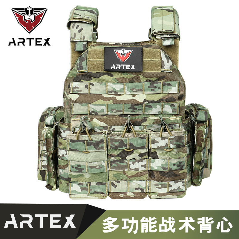 8010 Outdoor Multi-Functional Tactical Vest Training Combat Equipment 6094 Protective Vest Waterproof and Wear-Resistant Training Uniform