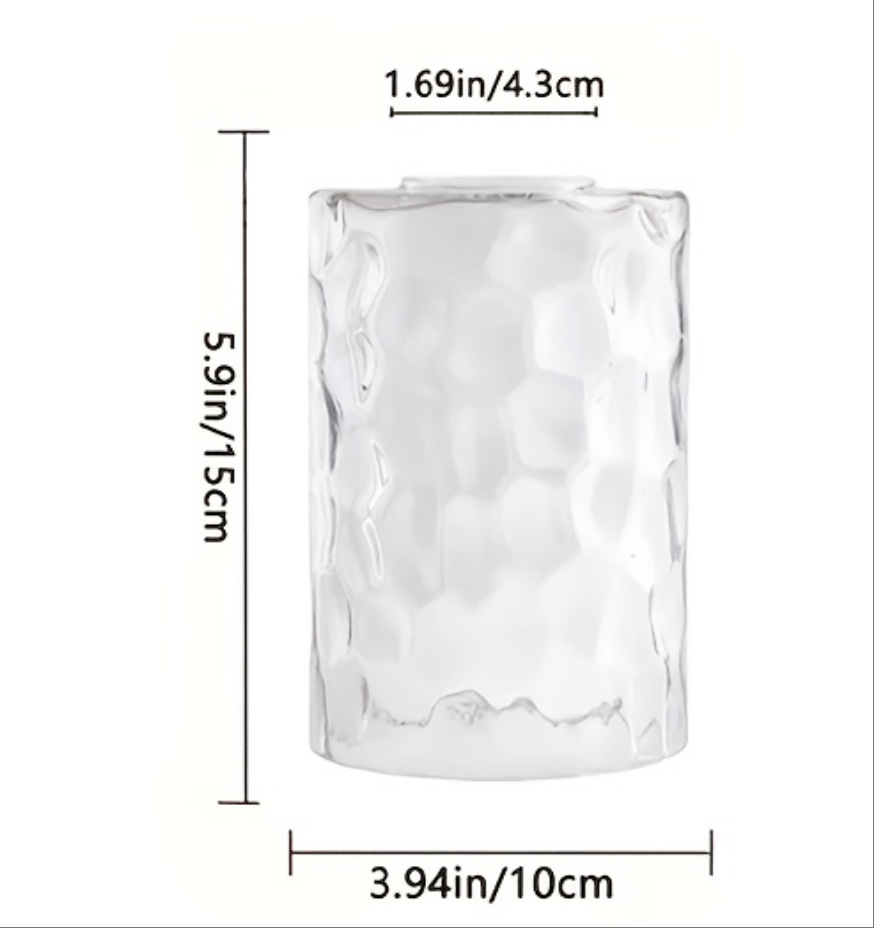 독립적인 카톤 폼 포장이 포함된 투명한 직선 배럴
