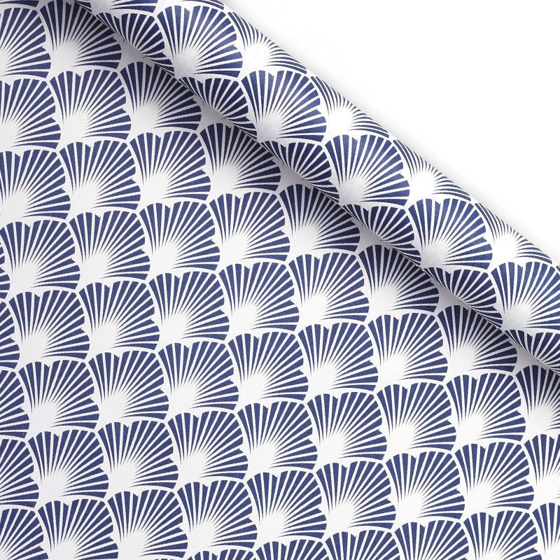 Serie estilo chino - concha azul; 50*70cm