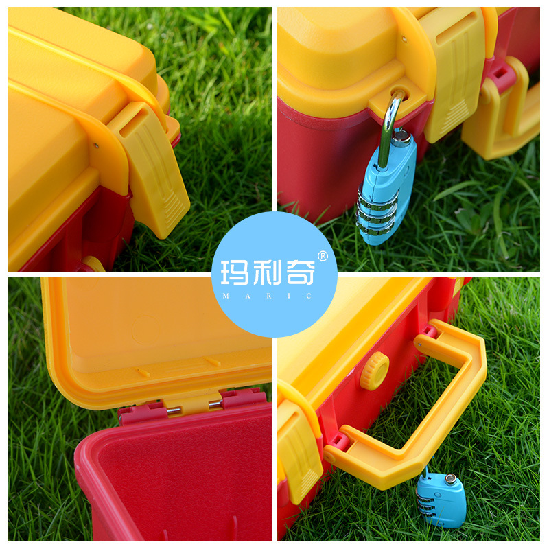 Patrimonio de plástico al por mayor caja de herramientas de reparación de hardware portátil reloj de disco duro UAV caja protectora caja de embalaje del producto