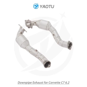 Chevrolet Corvette C7 6.2L üçün katalizatorlu aşağı boru