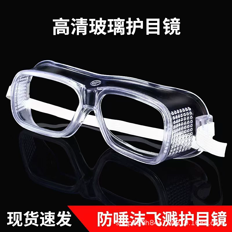 Защитные очки, защищенные от ветра и пыли, прозрачные линзы