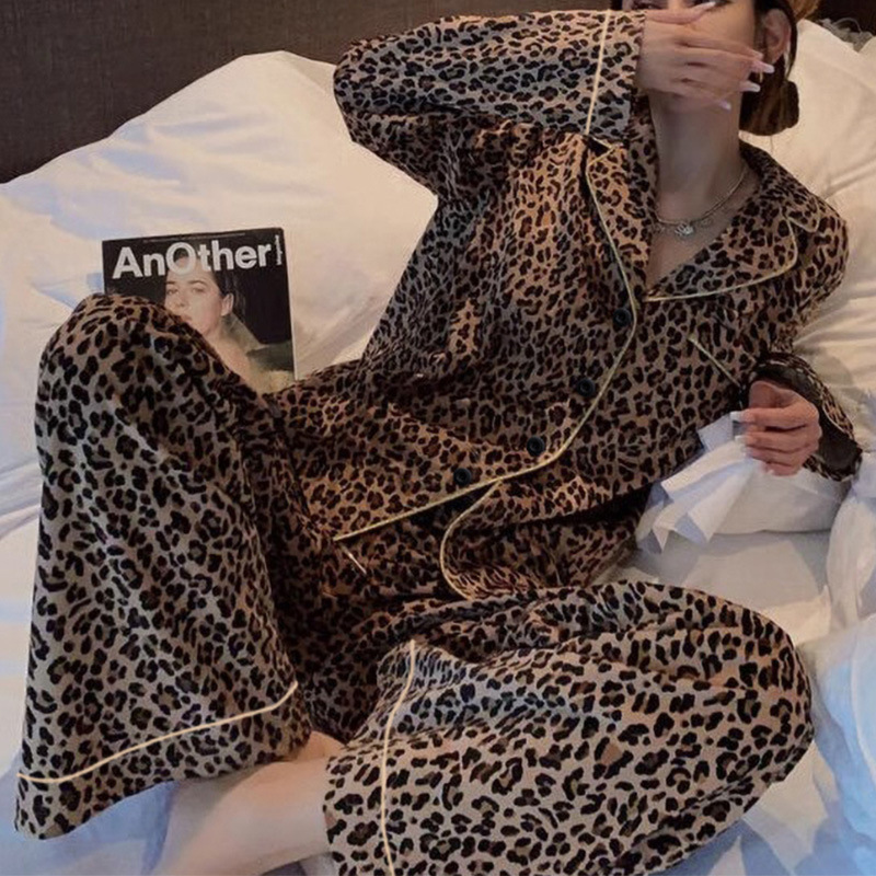 FS - 3484#표범무늬 카키