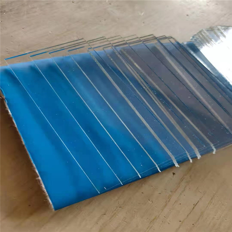 4mm 5mm 6mm玻璃块原片改裁磨边工厂供应钢化玻璃小尺寸