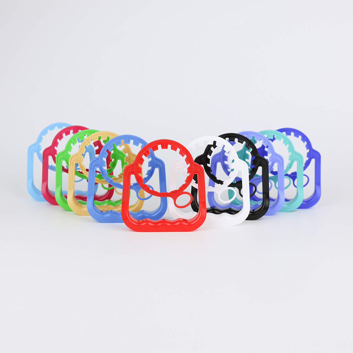 Fabricante al por mayor 10 - 20L cubo de agua potable desechable mango cómodo de agua mineral mango de plástico