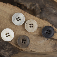 Black Coffee Brown Casual Retro Literary Shirt Button Khaki Color Distressed Beige Cotton Linen Collar Button