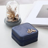 Small square storage system, handheld storage box, accessory, earrings, necklace, ring, jewelry, simple and elegant design