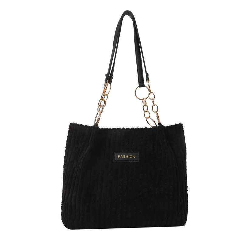 Otoño e invierno bolsa de gran capacidad para mujeres 2024 nuevo popular bolsa de hombro de camellia de viaje bolso de brazo portátil