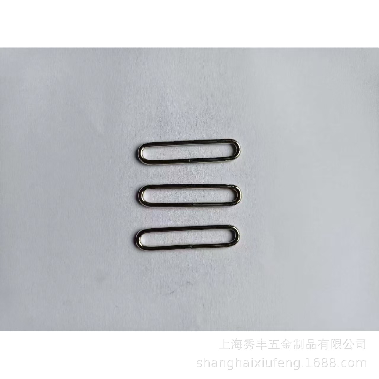 厂家生产椭圆扣 Φ2.5*45*7焊接长旦扣 箱包扣 跑道扣 可批发