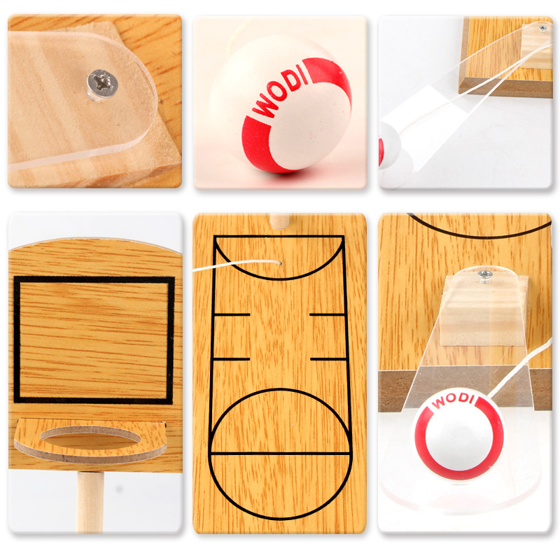 Máquina de juego de disparos de escritorio de madera máquina de disparos interacción padre-hijo mini estante de tiro Juguetes Educativos de ocio para niños