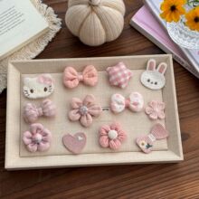 韩系花朵蝴蝶结辅料饰品配件衣服袜子鞋子半成品diy手工头饰批发
