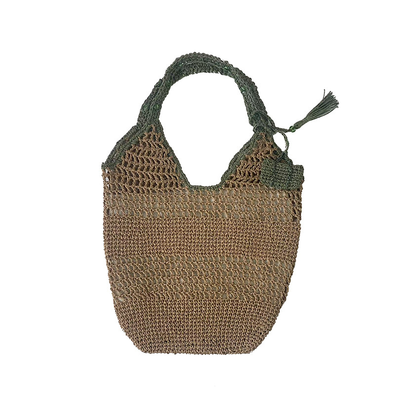 新しい小さな新鮮な中空織り感わら織りファッションイントレンドレディースバッグショルダーバッグハンドバッグ|undefined