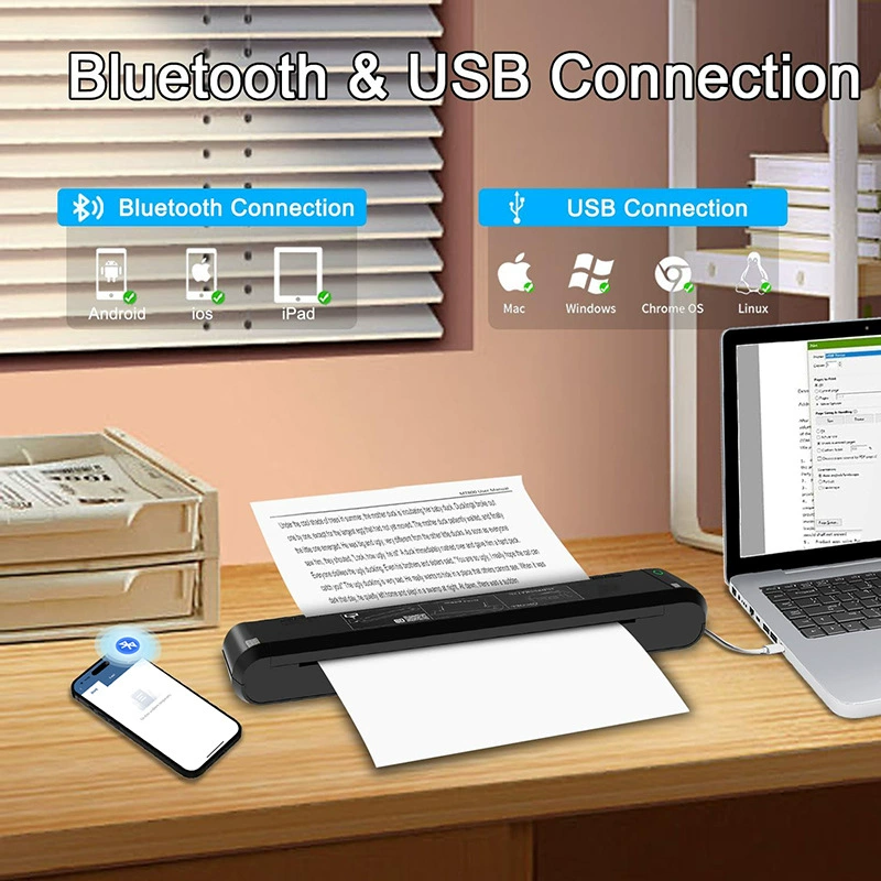 Ручной принтер, A5, 5A, A4, Bluetooth, A4
