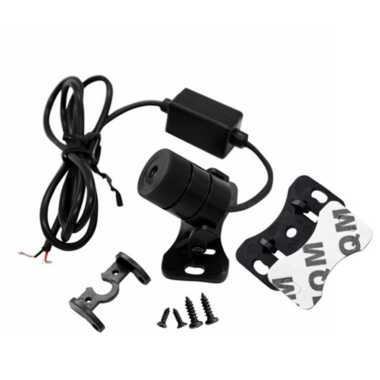 Coche de la motocicleta Luz de niebla láser de proyección luz de advertencia anti-niebla anti-freno trasero luz láser Luz de proyección trasera