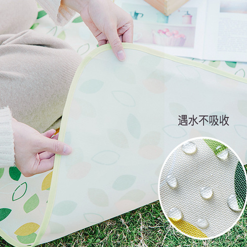 Spring Outing Outdoor Picnic Mat Thickened Waterproof Tide Camping Mat Convenient Picnic Mat Oxford Cloth Picnic Mat Wholesale
