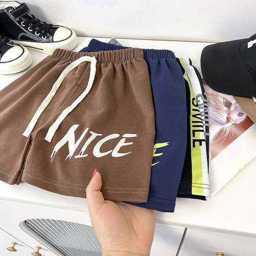 Children's Short Shorts for Summer, Unisex, Sports Pants, Baby Casual Pants, Wearable Pants, Korean Style, Thin, Drop Ship One Piece