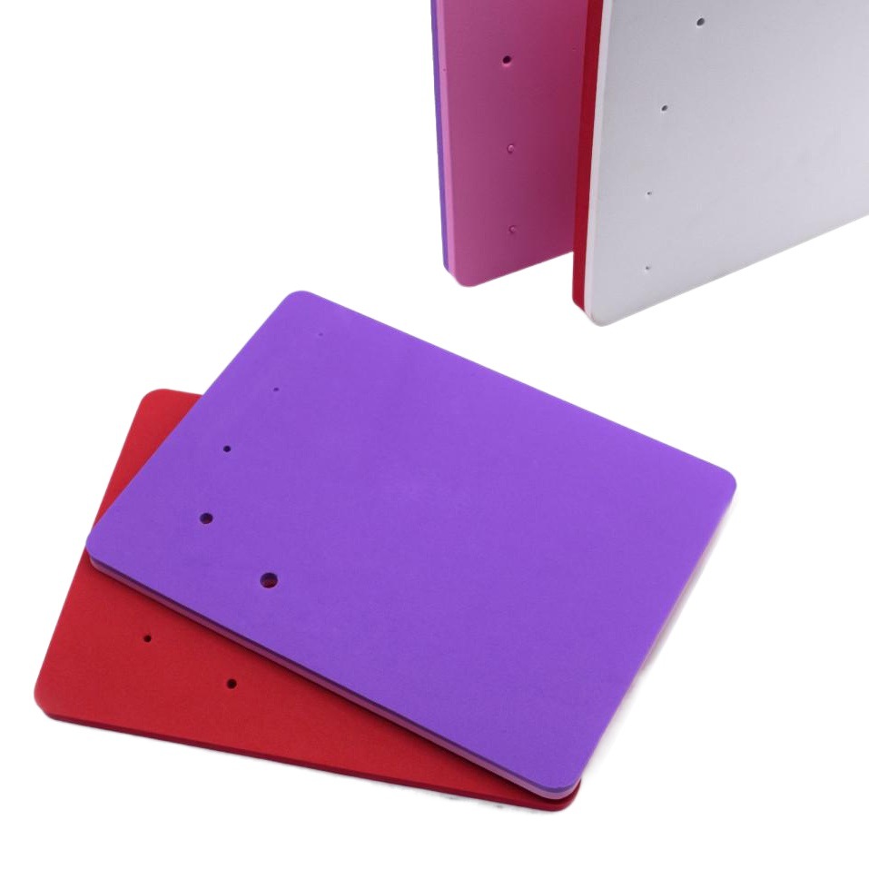 Fondant herramienta de color cuadrado de cinco hoyos fondant flor modelado pad almohadilla de esponja almohadilla de conformación de 5 hoyos al por mayor