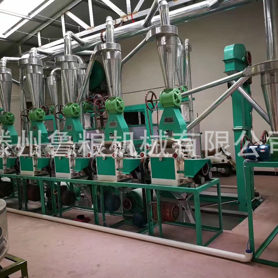 一遍出粉小麦打面机 多机组粮食加工设备面粉机