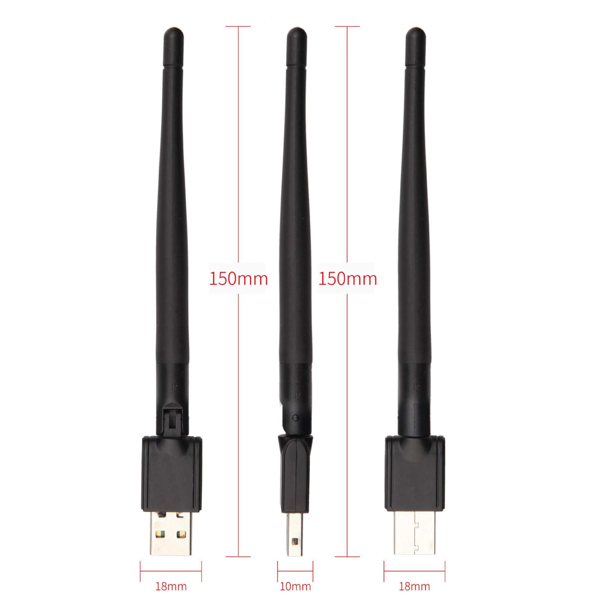 MT7601 USB wireless network card 150M WiFi signal receiving transmitter support set -top box iptv