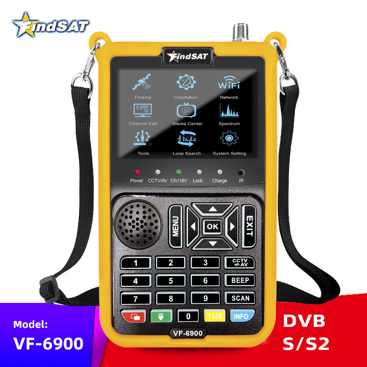 FindSAT VF-6900 HD star finder star tuning instrument engineering treasure DVB-S/S2