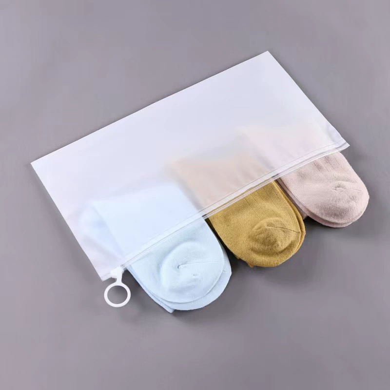 Пятно прозрачный мешок на основе ручки пластиковый упаковочный пакет для одежды сумка на молнии носки ювелирные изделия аксессуары мешок для хранения внутренний мешок брюки мешок