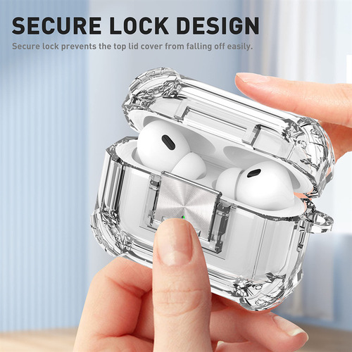 Suitable for airpods3 protective cover Apple pro second generation Bluetooth headphone cover airpodspro2 transparent protective case